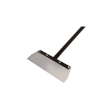 Bon Tool Floor Scraper, Square Spring Blade, 14", 60" Steel Handle 85-226